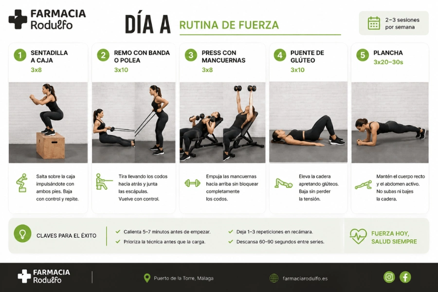 beneficios del entrenamiento de fuerza
